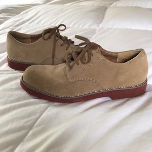 Like new boys Sperry suede shoe